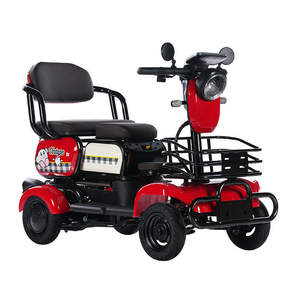 Tricycles électriques à passagers et à marchandises à quatre roues haute puissance 48V 600W 20AH 2 <span class=keywords><strong>places</strong></span> pour adultes - Product Image 2