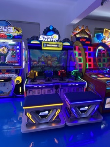 Machine de jeu de tir à deux joueurs à monnayeur avec tickets de loterie, grand équipement de divertissement pour enfants, vente directe fabricant - Product Image 4