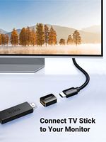 UGREEN-Acoplador 4K @ 60Hz, adaptador de hembra a hembra, extensor 3D, 4K a 60Hz, adaptador de conector hembra a hembra, extensor de 2,0, Cables 3D de conector, 2 uds./