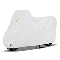 Housse de protection extérieure pour moto en tissu Oxford épaissi, haute résistance, multi-véhicules, anti-UV, imperméable, anti-humidité et anti-poussière