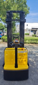 Vente chaude EVERLIFT 2TON <span class=keywords><strong>3M</strong></span> chariot élévateur électrique gerbeur élévateur électrique palette à cheval empileur pompe moteur roulement entrepôt - Product Image 3