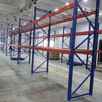 Étagère de stockage en acier laminé à froid pour entrepôt, capacité 1000 kg/niveau, poutre réglable, protection contre la corrosion, pour usine industrielle