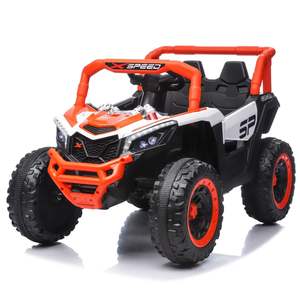 Toptan elektrikli çocuklar araba 24V plastik oyuncak uzaktan kumanda ile çocuklar için Unisex tarzı binmek - Product Image 1