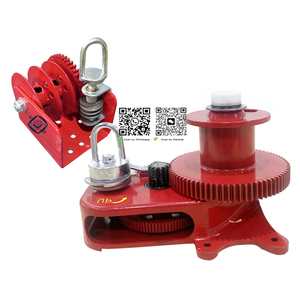 Treuil <span class=keywords><strong>manuel</strong></span> de levage pour ligne d'alimentation et d'abreuvement de volaille, 3500 LBS, prix économique, équipement avicole pour poulailler - Product Image 1