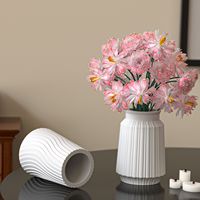Nordischer Ins-Stil Vertikales Wellenmuster Vase Silikonform DIY Hydroponischer Blumentopf Kerzenhalter Modell