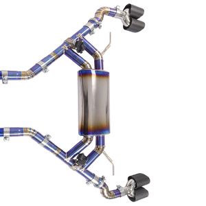 מערכת פליטה אחורית (Catback) עם שסתום Valvetronic מסגסוגת טיטניום לרכב <span class=keywords><strong>BMW</strong></span> X5 <span class=keywords><strong>X6</strong></span> 3.0T, אביזרי רכב - Product Image 3