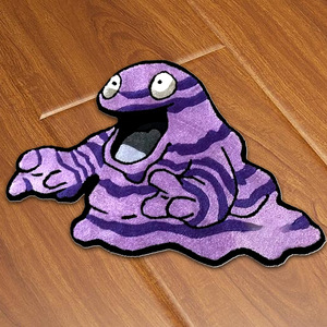 <span class=keywords><strong>Tapis</strong></span> tufté personnalisé en forme de dessin animé, fait main, pour chambre et salon, <span class=keywords><strong>tapis</strong></span> de chevet et de sol créatif - Product Image 3