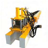 Fabricant de machines de formage à froid pour cadres de portes en acier, machine de formage à froid pour cadres de portes en acier HF de type C