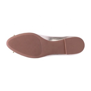 Nouveau design, chaussures de ballet plates confortables pour femmes, chaussures plates <span class=keywords><strong>d</strong></span>écontractées avec logo personnalisé et nœud pour femmes - Product Image 5