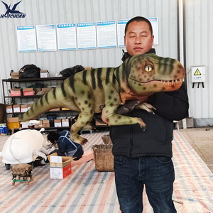 Marioneta de <span class=keywords><strong>Mano</strong></span> de Tiranosaurio Rex Mecánico Realista, Accesorio de Dinosaurio Animatrónico para Fiestas Infantiles, Exposiciones Educativas y Cabinas de Fotos - Product Image 4