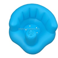 Sofá Cama Inflable Plegable de PVC al por Mayor, Diseño de Tigre Azul para Niños, Silla Convertible Moderna y Minimalista para el Hogar y la Escuela del Bebé