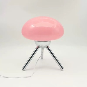 Lampe de bureau <span class=keywords><strong>LED</strong></span> à économie d'énergie blanc chaud, éclairage intérieur, abat-jour en verre mignon, lampe de table <span class=keywords><strong>LED</strong></span> pour salle de lecture - Product Image 3