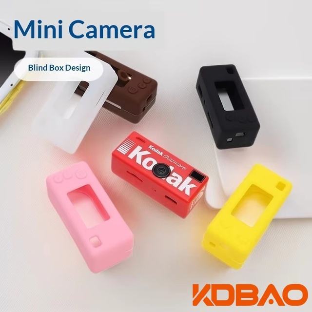 Kdbao Silicone Case for Kodak Charmera Mini Digital Camera Shockproof Anti-Drop Protective Cover Housing Anti-Scratch