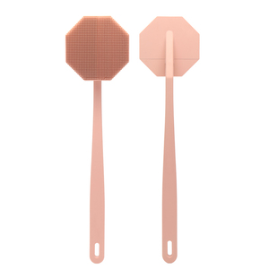 Silicone Back Body Scrubber Long Handle Body <b>Scrub</b> <b>Brush</b> Body Exfoliate Bath Shower <b>Brush</b> for Women Men Grooming - Product Image 1