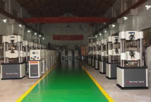 מכונת בדיקה אוניברסלית איכותית מחומר פלדה כבד, עם צג דיגיטלי YF, בעלת תקן ISO9001 ו-CE לשנה אחת. - Product Image 5