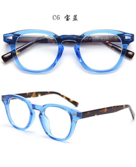 2025 New Design Blue Light Blocking Prescription Reading Glasses Diamond Face Solid Recycled Plastic TR 90 Acetate Drop Shipping