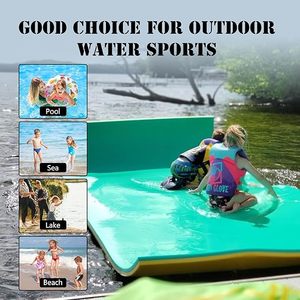 Tapis <span class=keywords><strong>de</strong></span> natation en mousse XPE en gros pour la plage/l'océan, tapis flottant, tapis d'eau, équipement <span class=keywords><strong>de</strong></span> jeu aquatique multijoueur, Tapete Flutuante - Product Image 3