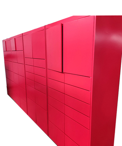 Tùy chỉnh bưu kiện <span class=keywords><strong>Locker</strong></span> với máy quét mã vạch an toàn ổ khóa bấm vào và thu thập nơi công cộng từ xa nền tảng CCTV máy ảnh tùy chọn - Product Image 4