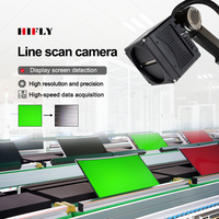 Caméra industrielle de numérisation linéaire HIFLY 10GigE Machine Vision 50KHz 8K 8192x3 couleurs pour la surveillance de sécurité