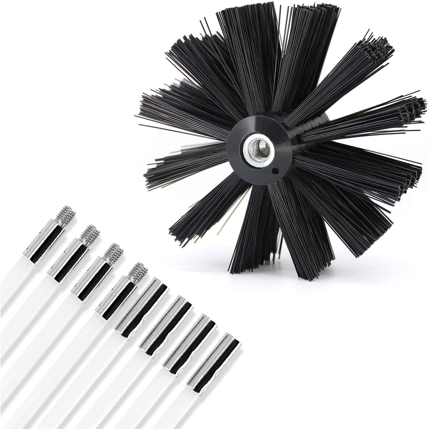 Durable Easy To Use Dryer Vent Cleaning Brush Dryer Vent Chimney Brush