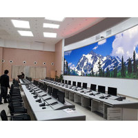 Digitaler Filmbild schirm an der Wand für kirchliche LED-Werbung Innen ausstellung Smd Rgb Full Color Long Display für Aktien
