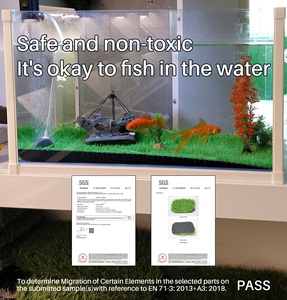 QINGZHOU tampons de nichoir de poulet faciles à nettoyer tampon de <span class=keywords><strong>pipi</strong></span> d'herbe artificielle lavable pour la nidification de poulet - Product Image 3