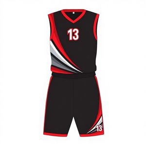 Uniforme de Baloncesto Transpirable de Alta Calidad, Color y Logotipo Personalizados, 100% Poliéster, Servicio OEM, Venta al Por Mayor - Product Image 1