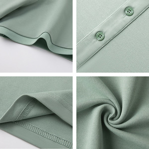 Haute qualité travail uniforme Polo <span class=keywords><strong>t</strong></span>-<span class=keywords><strong>shirt</strong></span> solide <span class=keywords><strong>personnalisé</strong></span> entreprise Logo broderie bureau d'affaires personnel vêtements de travail hommes Polo - Product Image 4
