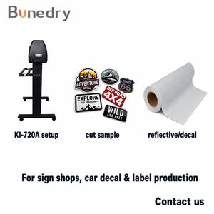 <span class=keywords><strong>KI</strong></span>-720A Vinyl-Schneideplotter 720mm 28 Zoll Vorschub 630mm Schnitt Manueller Konturschnitt Schrittmotor Signmaster für Aufkleber- und Schilderherstellung - Product Image 3