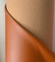 1.4mm d'épaisseur grain fin Semi PU Faux cuir tissu PVC pour meubles tapisserie d'ameublement pour sacs à main voitures sièges chaises support en daim