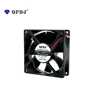 Ventilador de CC sin Escobillas de 80 mm y 12 V, Serie FG, Control PWM, Montaje en Chasis, Alto Flujo de Aire, Ventilador de Refrigeración 8025 - Product Image 3