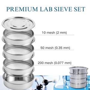 Günstiger Preis 25 40cm Durchmesser Garten bodens ieb Edelstahl 75 Mikron Maschen sieb für das Getreides ieb - Product Image 5