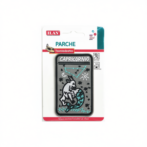 Patch in tessuto Ilan Capricorn 8x5 cm termoadesivo per abbigliamento - Product Image 2