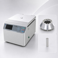 Mini centrifugeuse portable, taille compacte, légère, pour échantillons sanguins microscopiques vétérinaires et animaux de compagnie, tests de laboratoire rapides