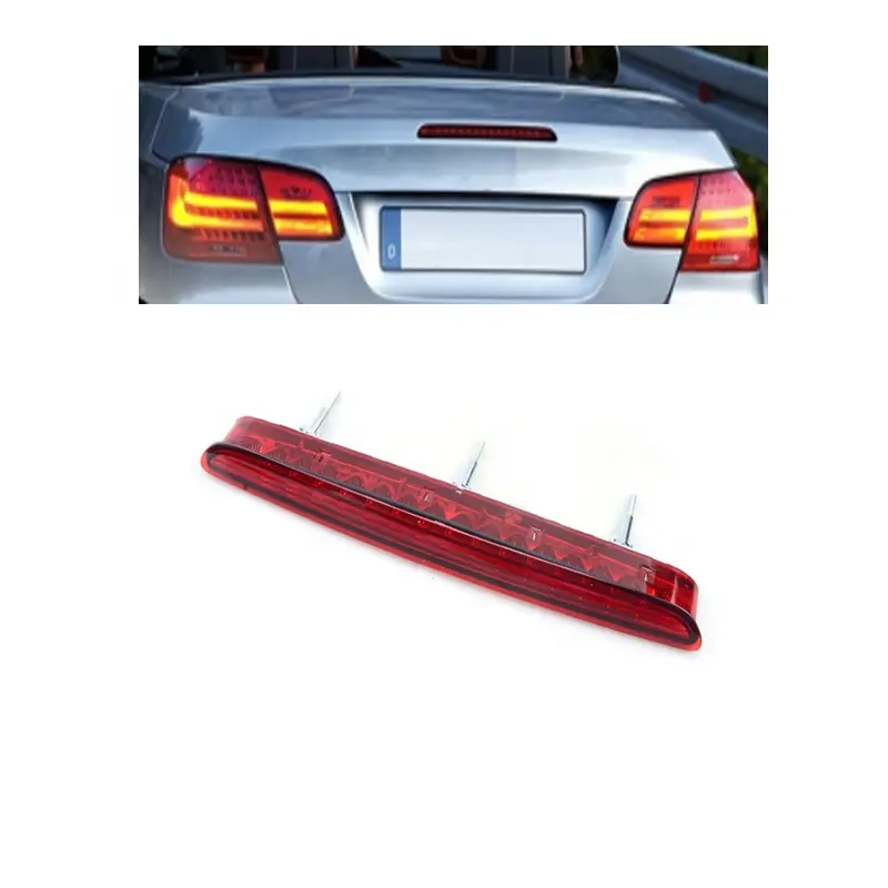 Red LED Rear High Mount Stop Signal Lamp 3RD Third Tail Brake Light For BMW 3 Series E93 Cabrio 2007-2013 Replace 63257162309