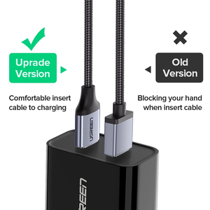 สาย USB 3A ไนลอน ชาร์จเร็ว สำหรับโทรศัพท์มือถือ รุ่น US290 สายชาร์จเร็ว 3A สำหรับ US290 US290 - Product Image 5