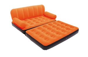 Giường Sofa Bơm Hơi Di Động Sang Trọng + Bơm Điện Ghế Sofa Hơi Lười Ghế Sofa Người Lớn Gấp Gọn Đồ Nội Thất Bơm Hơi - Product Image 3