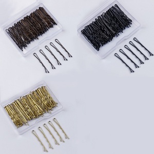 Pasadores de Pelo Estilo Europeo MIO, 50/100 Piezas, Horquillas Pequeñas de 3.5cm, Color Dorado y Negro, Venta al por Mayor, Clips para el Cabello para <span class=keywords><strong>Niñas</strong></span> y Mujeres, Clip Lateral - Product Image 4