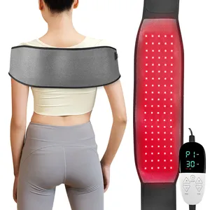 Led infraredTherapy Wrap Belt Red Light Therapy Belt Infrared Therapy Wrap Belt LED Red Light Back Support