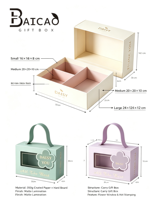 Boîte cadeau rigide écologique à fermeture magnétique portable avec logo personnalisé, estampage à chaud, revêtement UV, accessoires ruban
