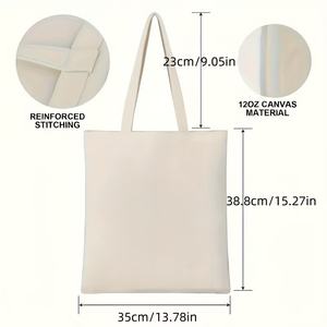 Sac fourre-tout en toile esthétique avec motif pour femmes, sac fourre-tout en coton robuste pour médecins et infirmières - Product Image 3