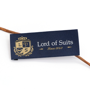 Tùy Chỉnh Mật Độ Cao Dệt Nhãn Thương Hiệu Logo In Phụ Kiện May Mặc Quần Áo Cổ Dệt Thẻ Rửa Chăm Sóc Trang Phục Nhãn - Product Image 3