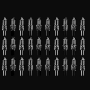 Ampoule <span class=keywords><strong>halogène</strong></span> <span class=keywords><strong>G4</strong></span> de qualité supérieure, DC 12V, type <span class=keywords><strong>G4</strong></span>, lampes halogènes, lumières <span class=keywords><strong>20W</strong></span>, transparentes, chaque ampoule avec une boîte intérieure pour la décoration intérieure 4.8 - Product Image 5