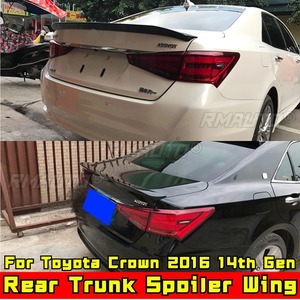 For Toyota Crown 2016 14th Gen Rear <b>Trunk</b> Spoiler Wing Rear <b>Trunk</b> Spoiler Car Rear Spoiler Body Kit Car Accessories - Product Image 3