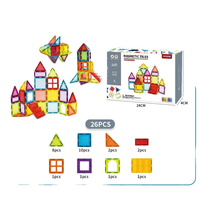 Jouets magnétiques à succès, ensembles de blocs de construction magnétiques DIY pour enfants