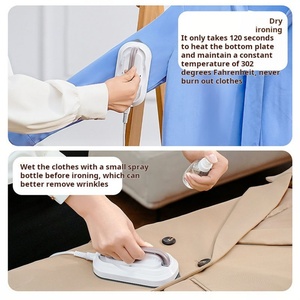 Plancha de Vapor Eléctrica Portátil Mini, Plancha de Mano con Función Plegable, Plancha Vertical de Cerámica para Ropa, Ideal para Viajes y el Hogar - Product Image 5
