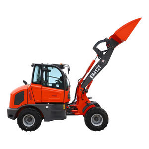 Chargeuse sur pneus articulée <span class=keywords><strong>micro</strong></span>-mini diesel ER412t de 1,2 tonne de la marque chinoise Everun - Product Image 6