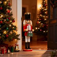 Décoration de Noël en bois peinte à l'effigie d'un soldat, prix d'usine, pour calendrier, arbre de Noël, cheminée, bureau, casse-noisette