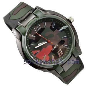 <span class=keywords><strong>Montre</strong></span>-bracelet à quartz en silicone pour homme, design Cool, classique - Product Image 2