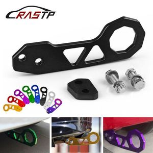 ตะขอลากรถอะลูมิเนียม JDM สำหรับ Honda Fit GK5 สีฟ้า แบบ 2 รูยึด - Product Image 5